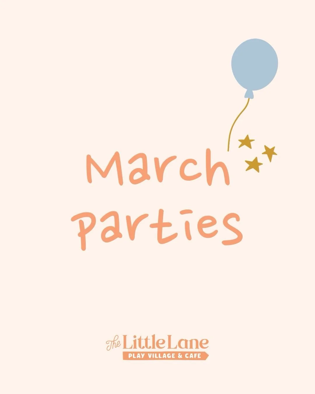 🎈Our March party availability is here! 🎂✨

If you&rsquo;re planning something special for your little one&rsquo;s March birthday, we have limited party spots across our play villages and would LOVE to celebrate with you 🧡

✨ Three party packages t