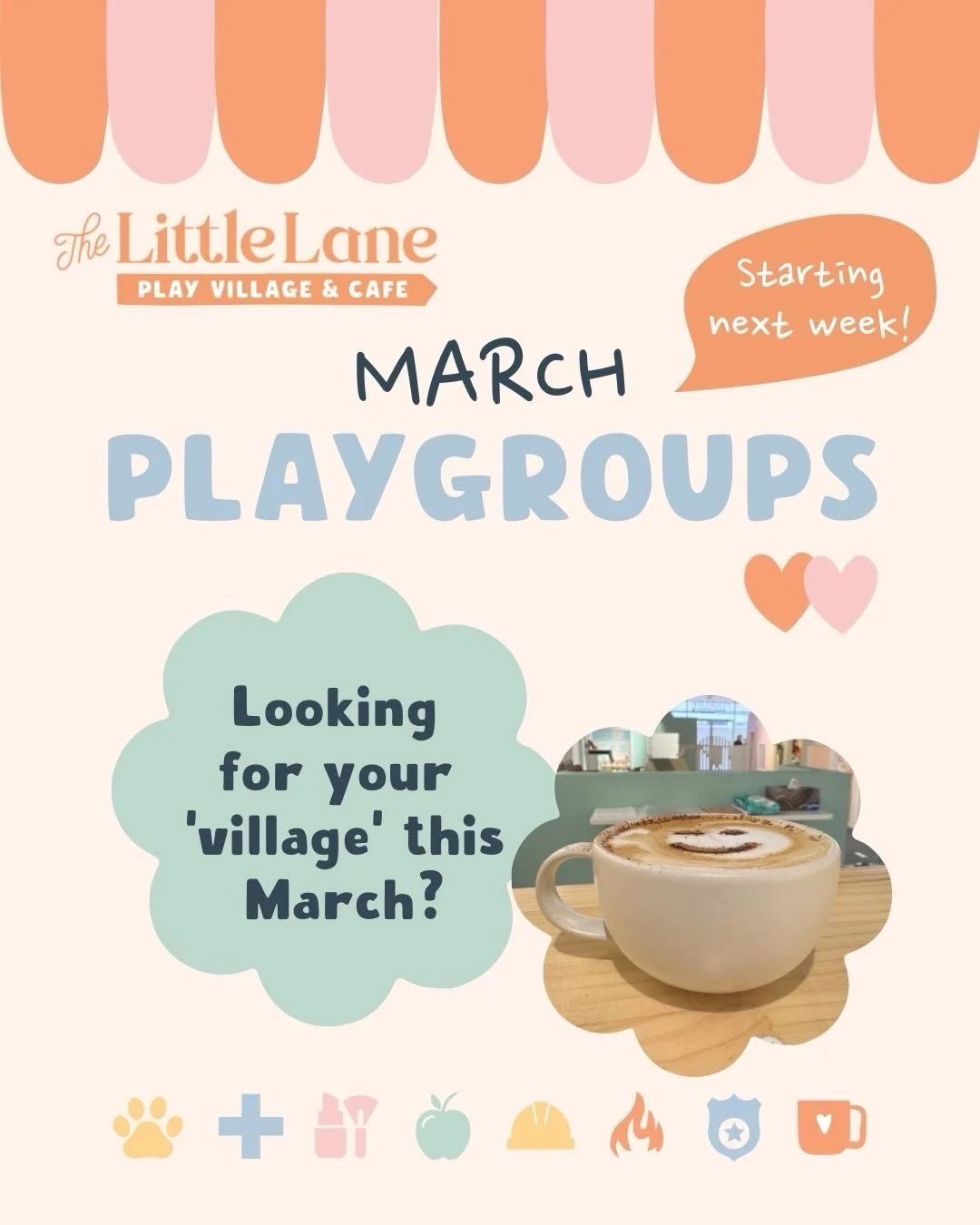 Parenting was never meant to be done alone 🧡

Our March Playgroups begin next week at The Little Lane! Designed to create connection, consistency and confidence for little ones and their grown-ups.

Erina &ndash; Mondays, 8:45am - 10:30am Tuggerah &