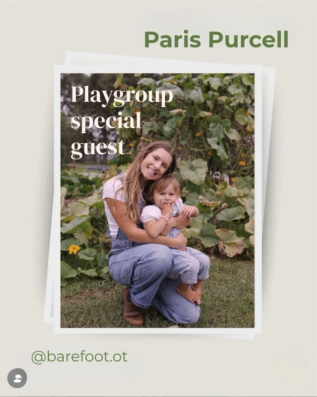 We&rsquo;re excited to welcome Paris, an experienced Paediatric Occupational Therapist, to this week&rsquo;s playgroup at The Little Lane, Erina 🧡

Paris, a parent to two young children herself, has worked with families across the Central Coast for 
