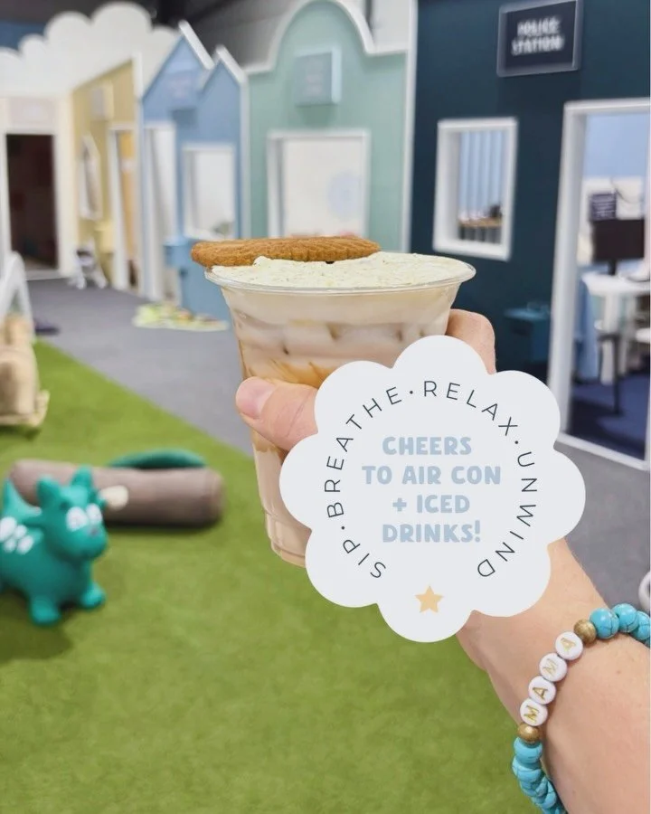 It&rsquo;s hot outside, but cool inside The Little Lane! ☀️❄️

Escape the heat, enjoy a delicious chilled drink from the caf&eacute; and settle in for a chilled-out play in our air-conditioned little town. 🧋🏘️

Book your play session online and com