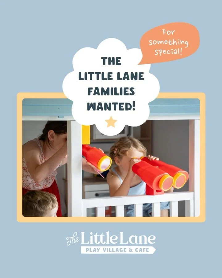 📸 LITTLE LANE FAMILIES WANTED!

We&rsquo;re having a content shoot at The Little Lane, Tuggerah this Thursday morning (24/9 at 9am-11am) and we&rsquo;re looking for a few families to join us! ✨

Enjoy complimentary entry, coffees for the grown-ups a