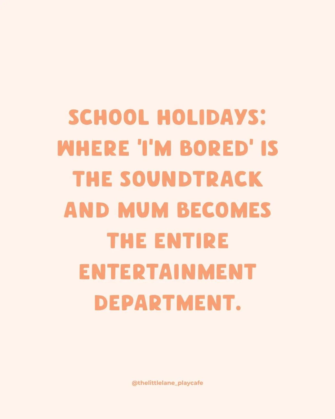If your little ones need a change of scenery (and you wouldn't mind a coffee that's still hot when you drink it), we've got you.☕

Big imaginations, a calm spot to sit and no entertaining required on your end. Settle in, catch up with a friend or jus