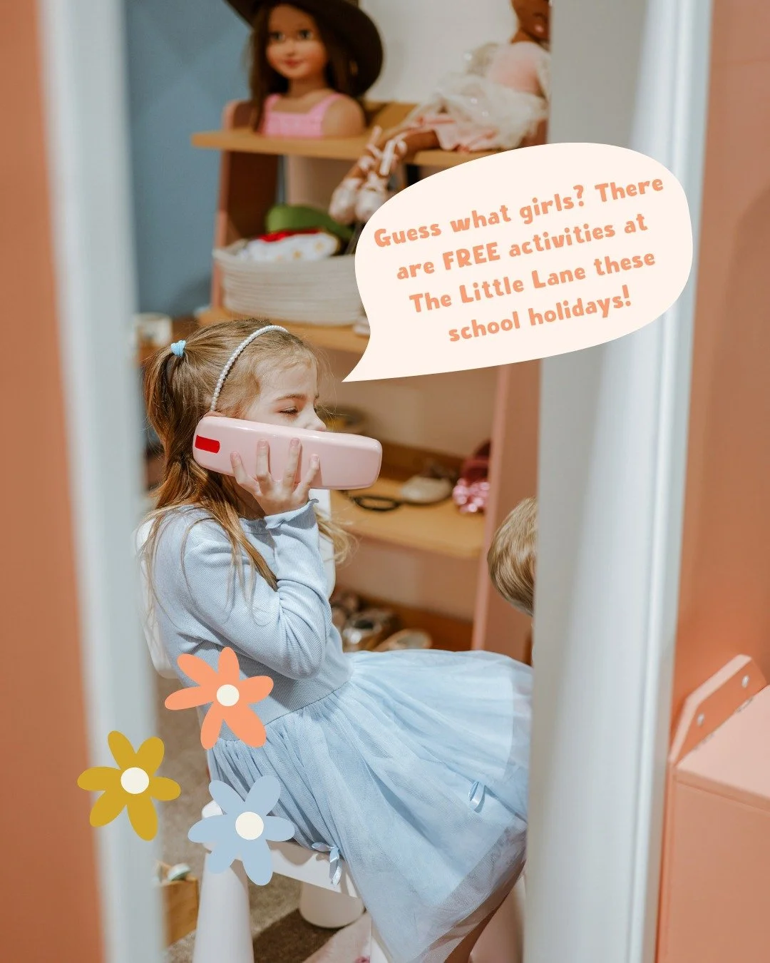Guess what? There are FREE activities at The Little Lane this week!

Our Erina &amp; Tuggerah play cafes have 3 special themed days, and we'd love for you and your little ones to come and play.

To get the details, comment HOLIDAYS on this post and w
