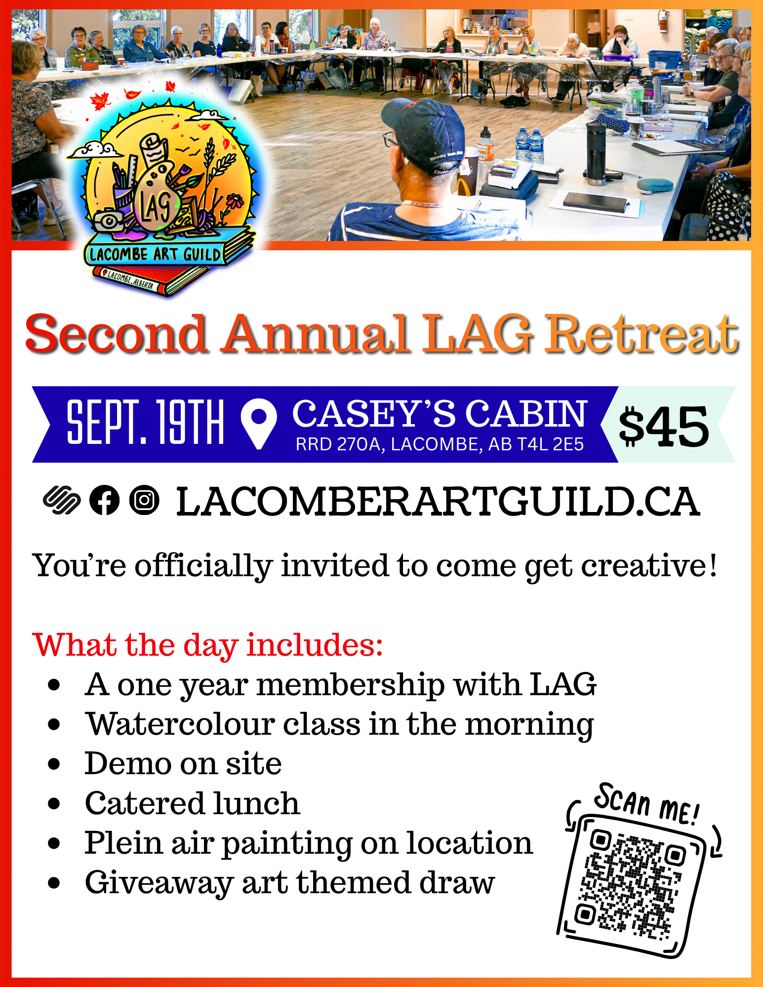 Sept. 19th | LAG Retreat