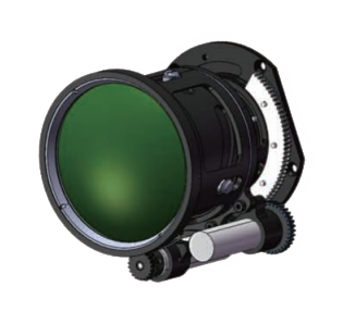 High-precision MWIR lens for industrial thermal imaging and surveillance