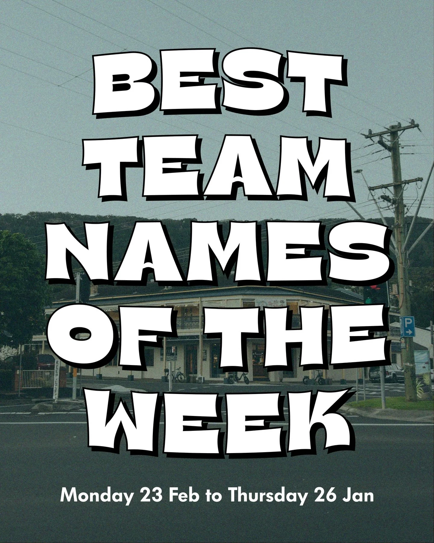 Were you 1 of the 471 players that quizzed with us this week? Check out this week&rsquo;s best team names of the week to see if your team made the list! 📋