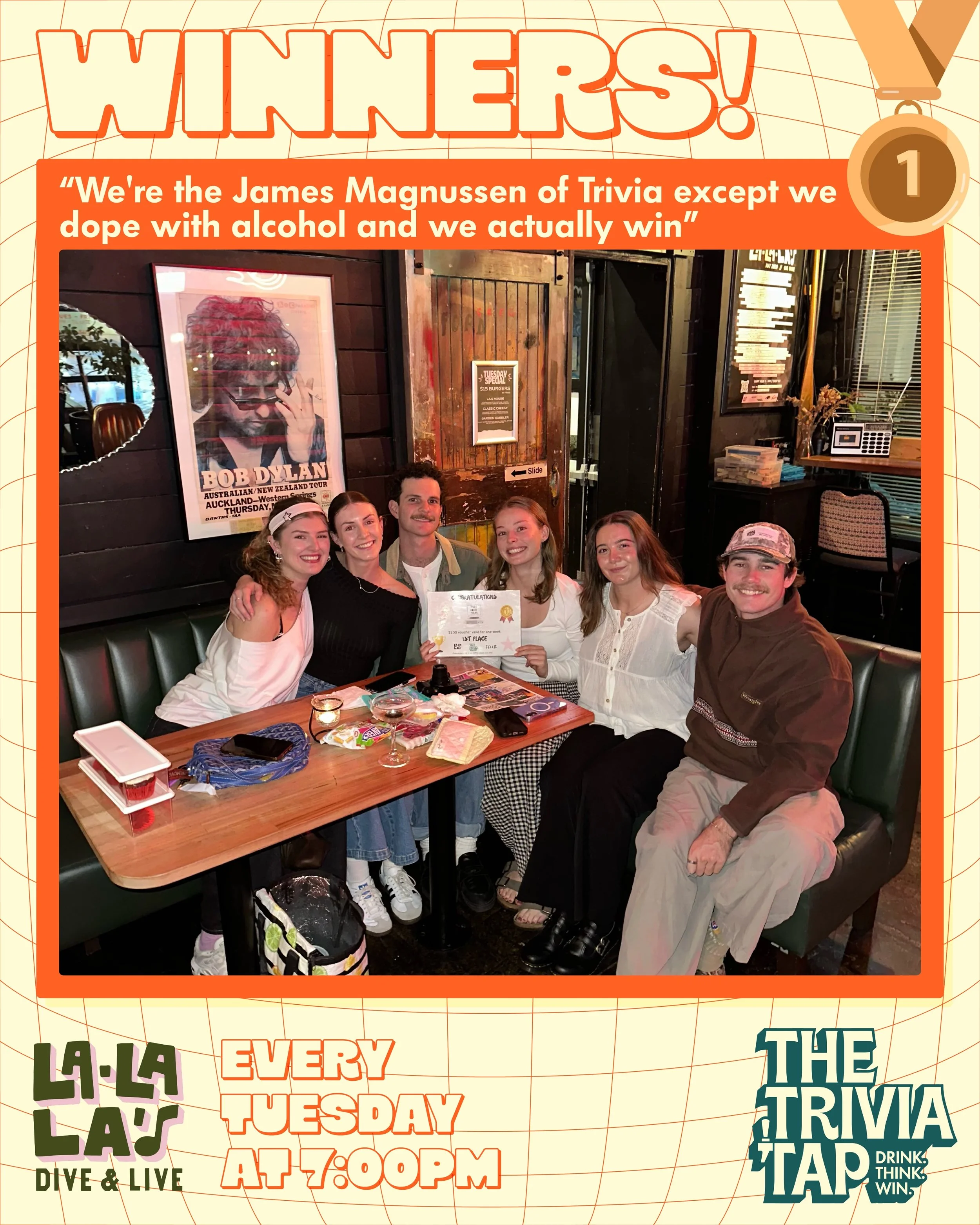 28 of Wollongong&rsquo;s thirstiest trivia teams competed at @lalalaswollongong last night!💡

Thank you to all 146 players for quizzing with us! ✍️

Join us again next week for another fun one! 🏆