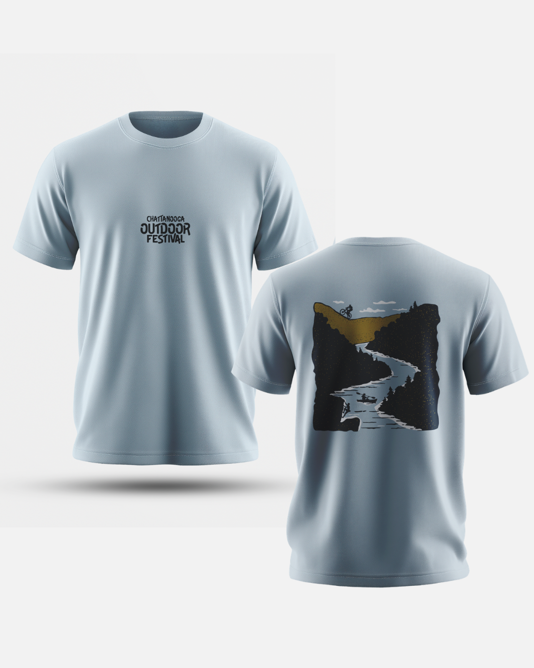 Festival Tee Printed by Burlaep, Designed by OKTOS