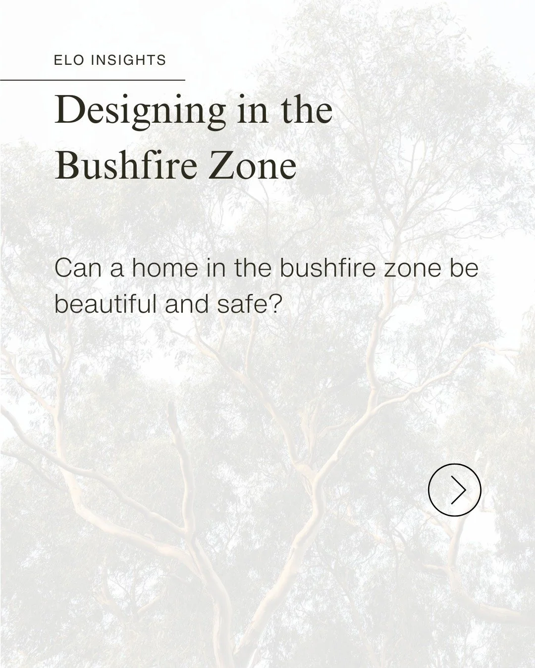 As summer heats up and bushfires unfortunately make headlines, we&rsquo;ve been talking a lot about bushfire-safe design. Swipe to see how early collaboration can turn challenges into opportunities. Visit our profile for the link to our blog post, fo