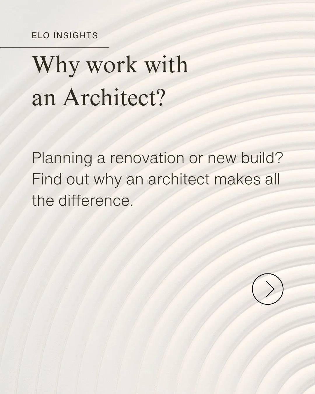 Ever wonder what an architect really brings to the project? It&rsquo;s not just design but also trust, understanding, and intuition. Swipe through to see why we believe in using an architect.