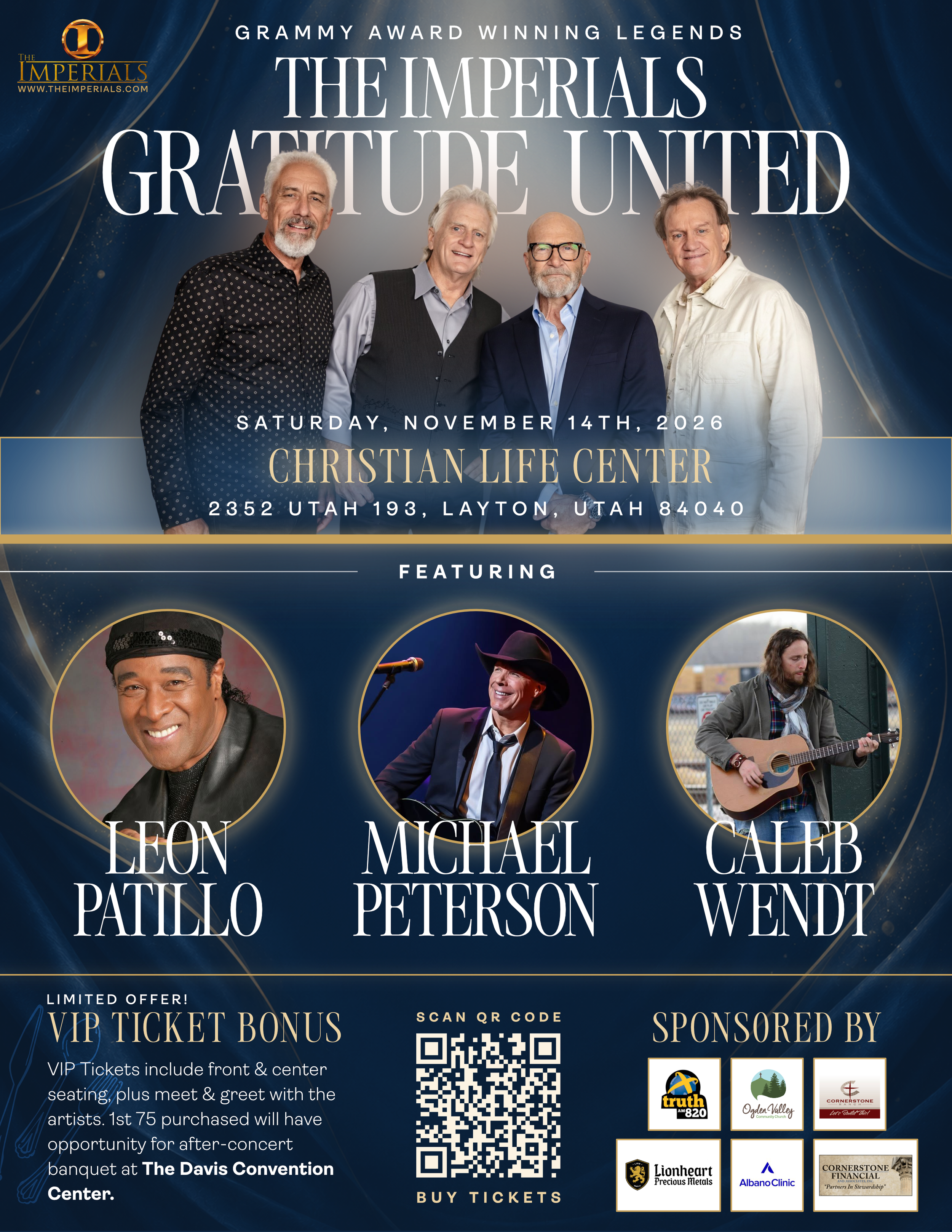 The Imperials Present: The Gratitude Experience | Layton, Utah