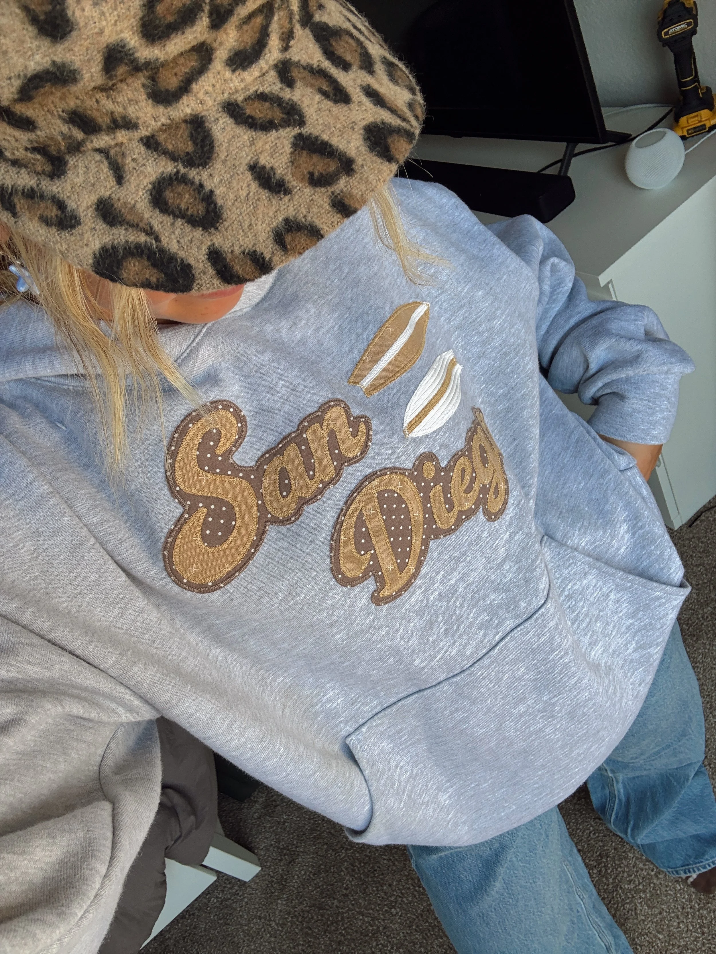 San Diego Surf Hoodie (Brown)