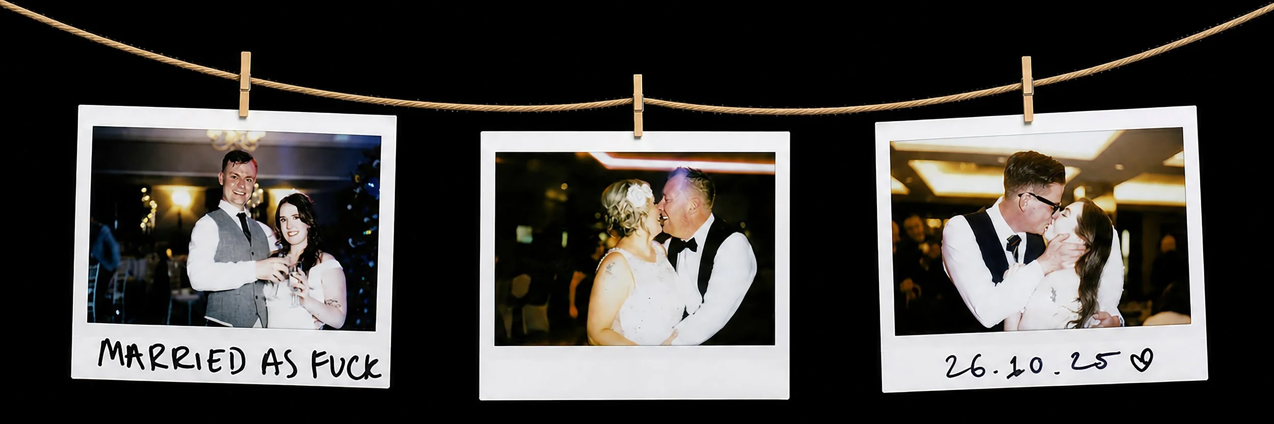 Photobooth Hire In Glasgow, Edinburgh, Stirling, Ayrshire, Scotland, Blackpool, London, England, UK, Portugal and Europe. An experience for your Wedding, Party or Event with Polaroid Instant Photos.