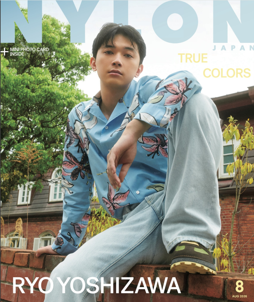 NYLON JAPAN 8月号表紙