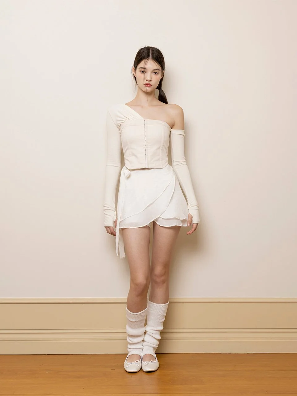 Monica top (Beige)
