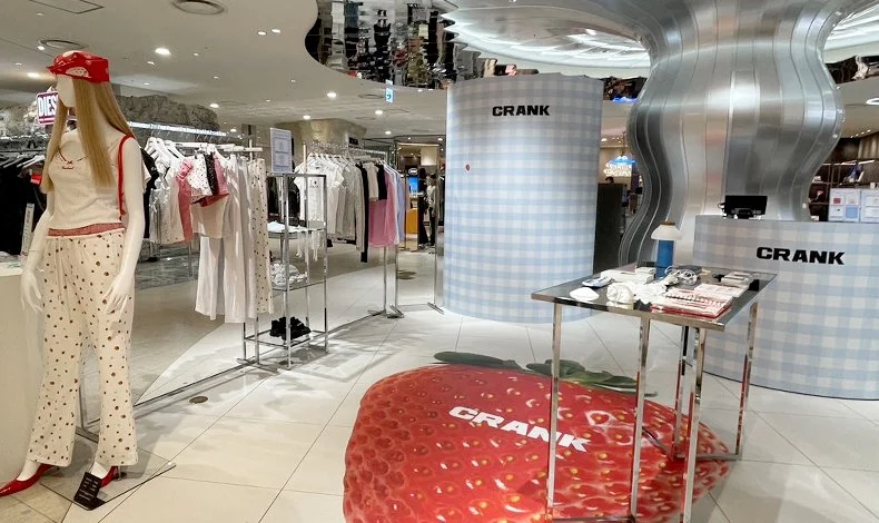 CRANK OSAKA POP-UP  IN 阪急うめだ本店