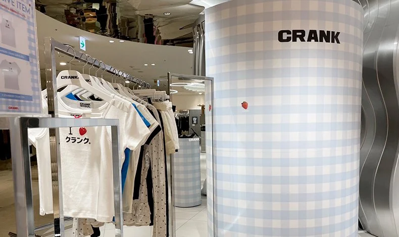 CRANK OSAKA POP-UP  IN 阪急うめだ本店