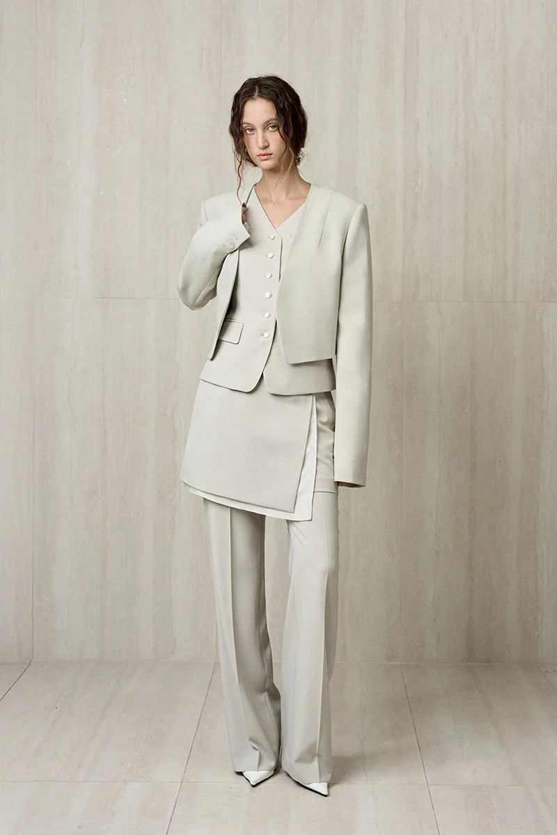 TAILORED CROPPED JACKET