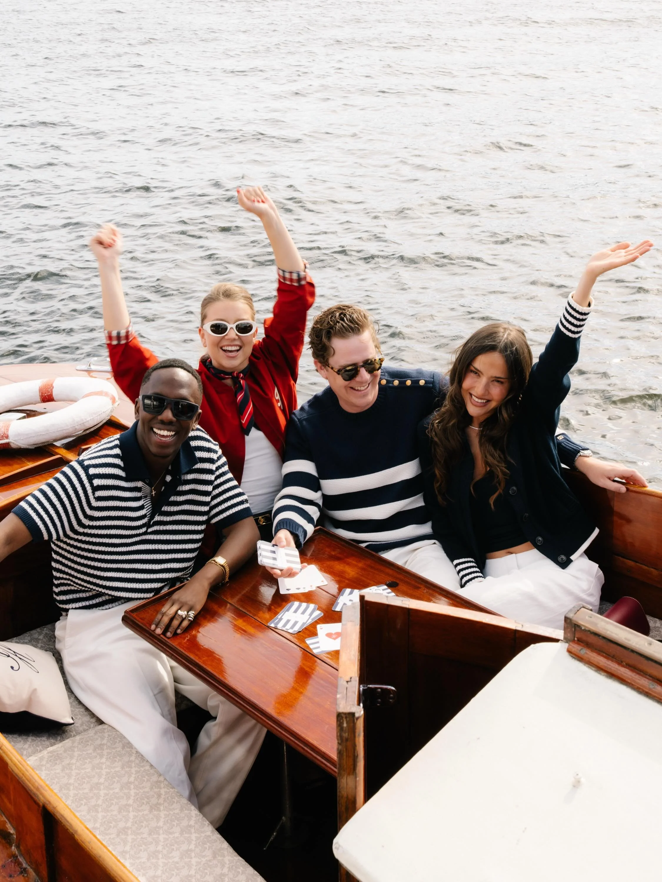 CLASSIC STRIPES, OPEN WATER. WITH TOMMY HILFIGER

An elevated coastal setting brought Tommy Hilfigers nautical heritage to life, with signature stripes, maritime details and effortless summer style shaping the experience. Live performances by Adrian 