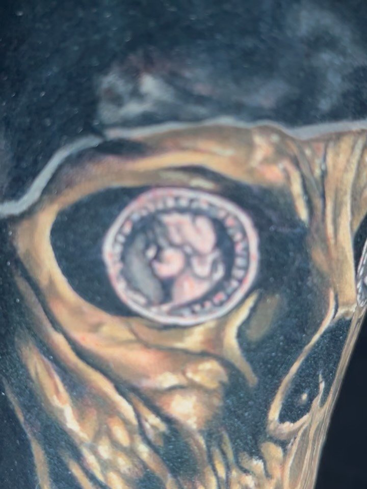 Cover up done by @mikehamill17 swipe right to see before photo #coverup #fypage #fyp #art #tattoo