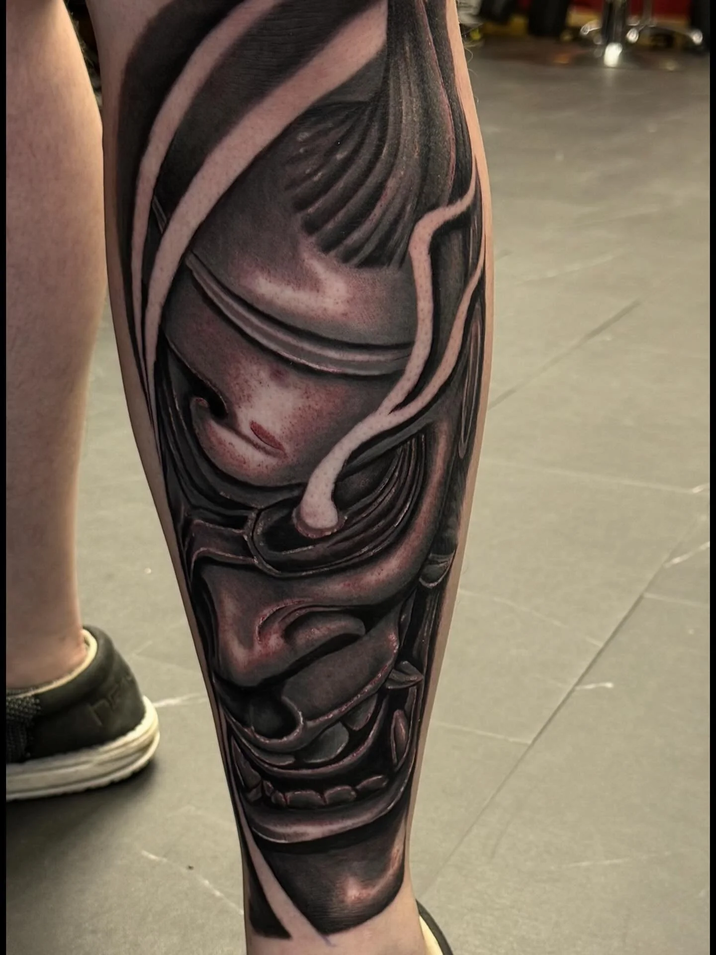 @tp.fine.tattoos bringing the heat with this one. #fypage #fyp #tattoo #art #blackandgreytattoo