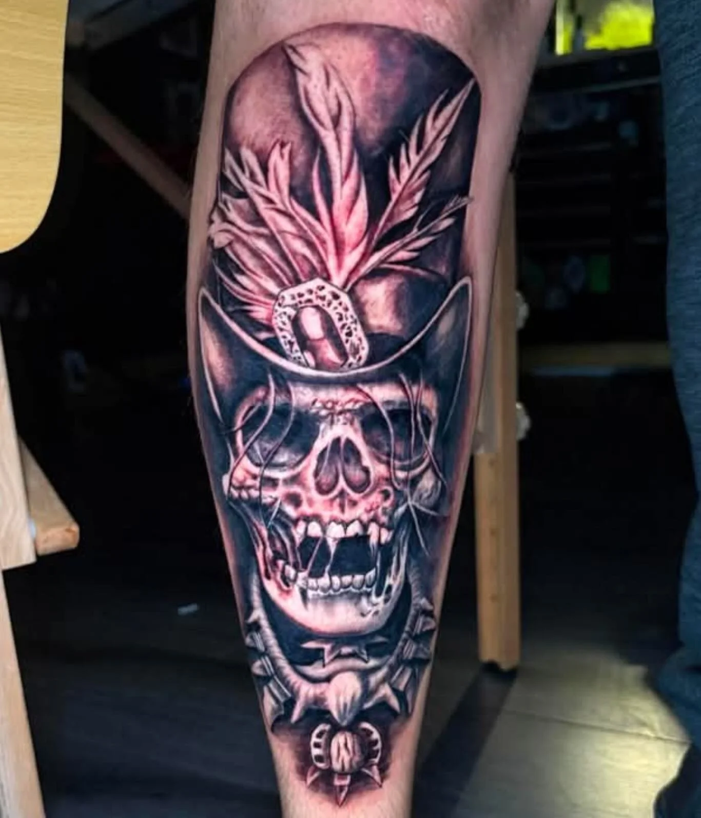 Black and grey skull done by @deviousink1 #fyp #fypage #tattoo #art #skull