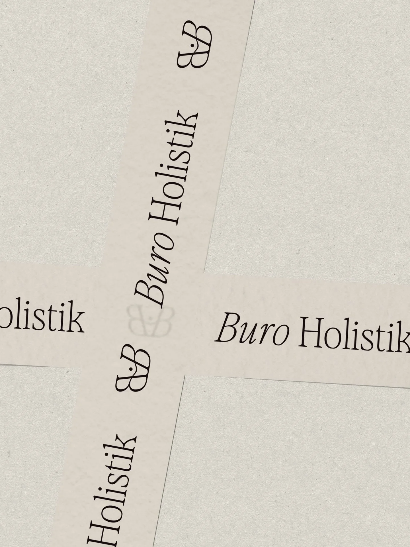 Visual Identity for Buro Holistik