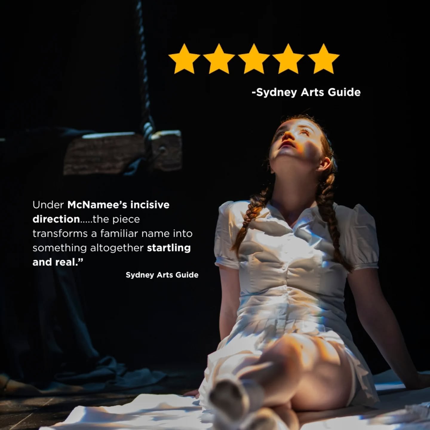 WE'RE OPEN 🎭 Sydney has spoken!
🎟️ 1 PM MATINEE TODAY // 6:30PM TONIGHT
📍 Wharf 2, STC – Only until Saturday!
Don’t miss it.
📸@robertminiter