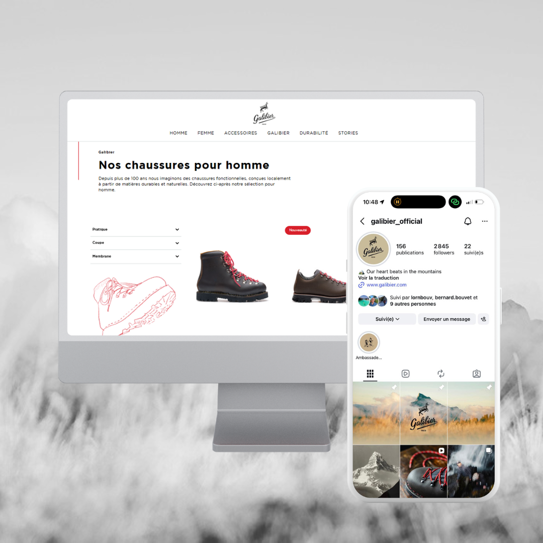 Communication renaissance de la marque Galibier