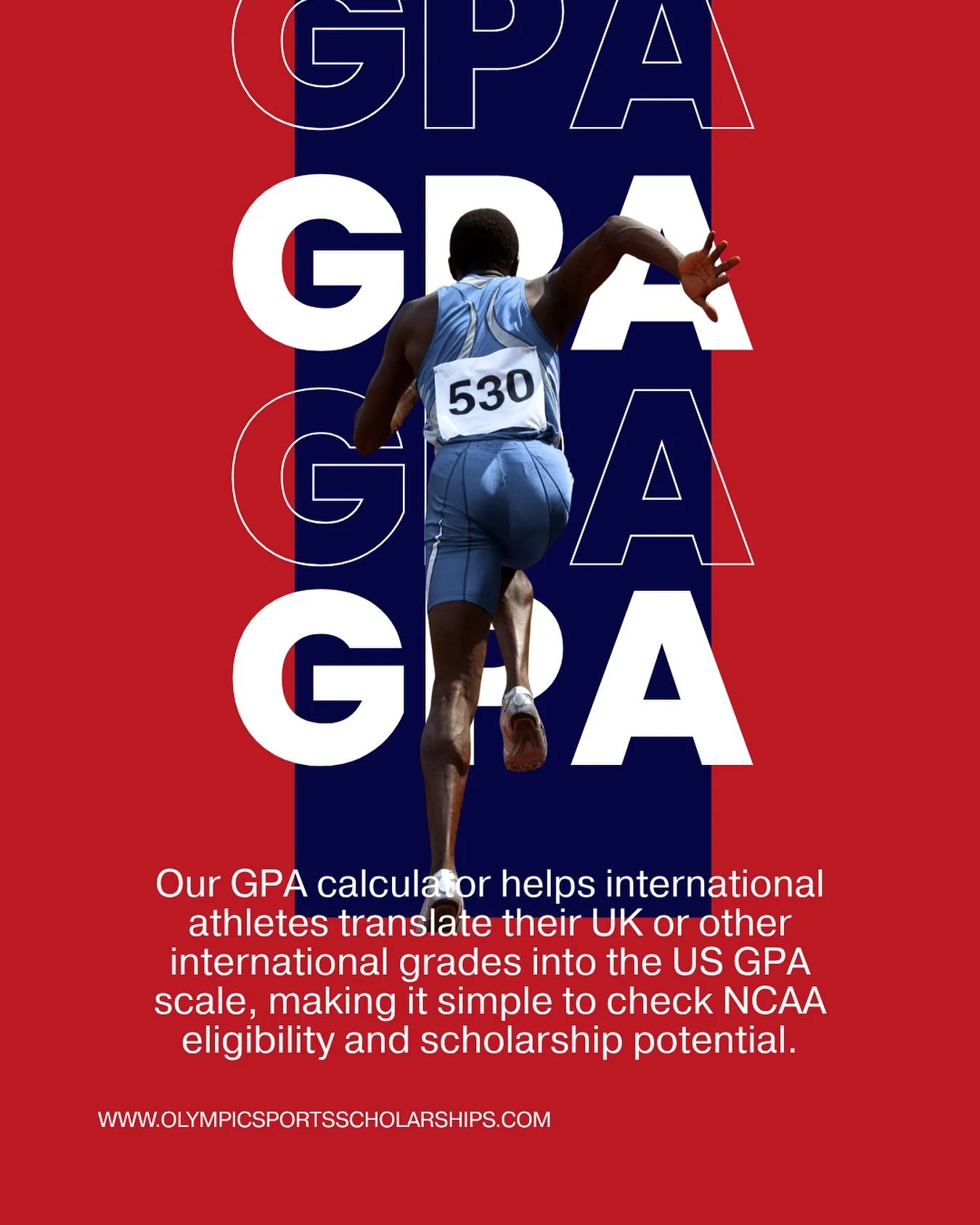 🎓 Got mocks coming up? Wondering how your grades translate to the US system?

Our GPA calculator makes it simple for international athletes to convert UK or other international grades into the US GPA scale. 

See where you stand for NCAA eligibility