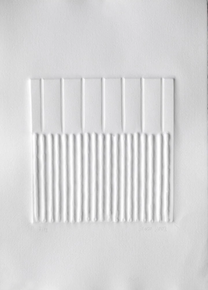 "O.T.", Büttenkarton, 28 x 39 cm