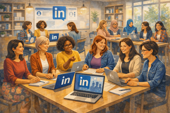 LinkedIn für Selbstständige: Sichtbarkeit, Positionierung &amp; Kund*innengewinnung