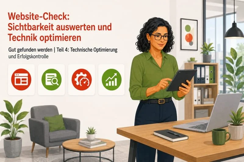 Website-Check: Sichtbarkeit auswerten und Technik optimieren