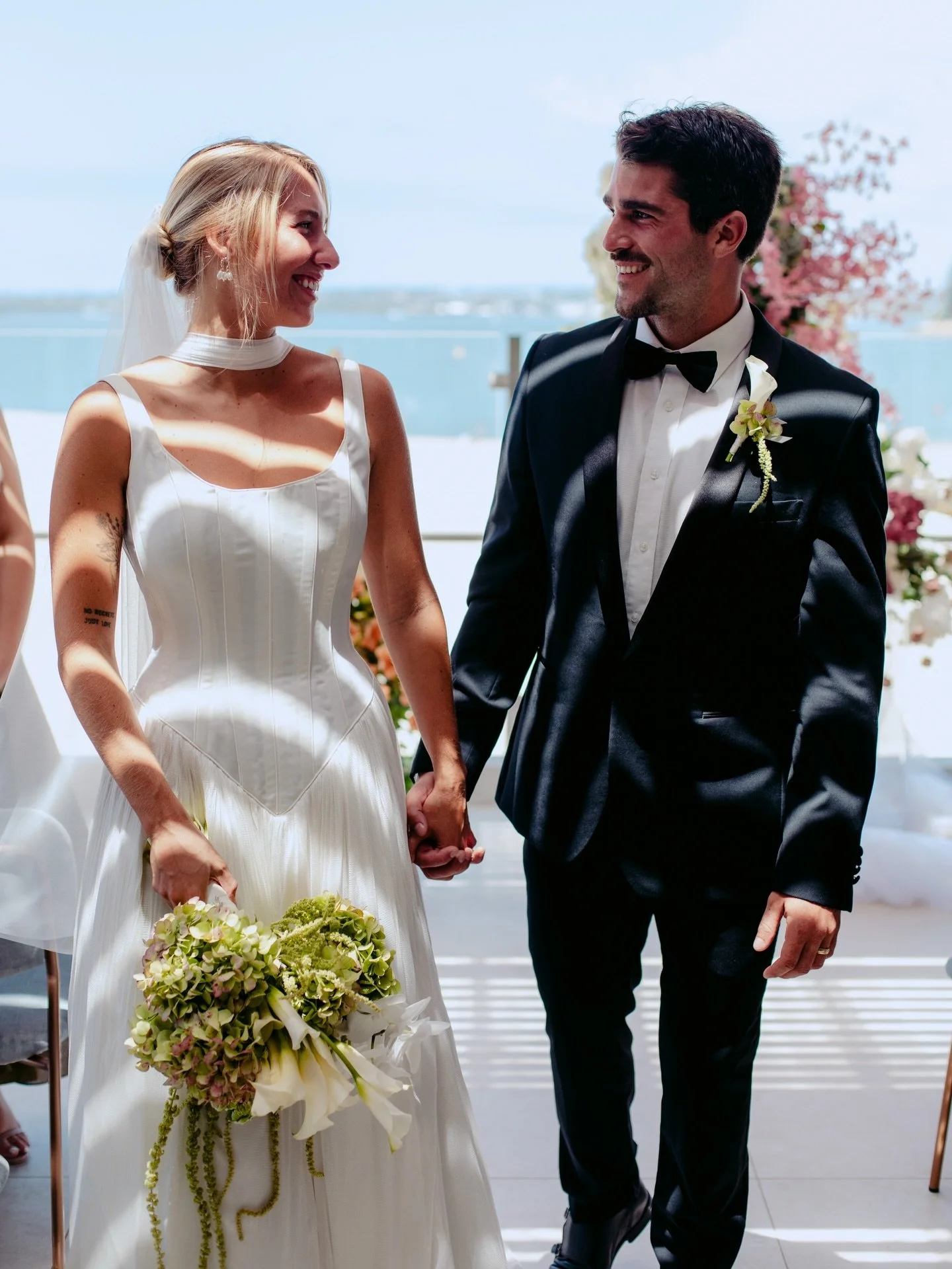 Our take on a vintage gown. Modernised with our signature heat set silk tulle pleat, fit updates and accessories to complete the look 🤍