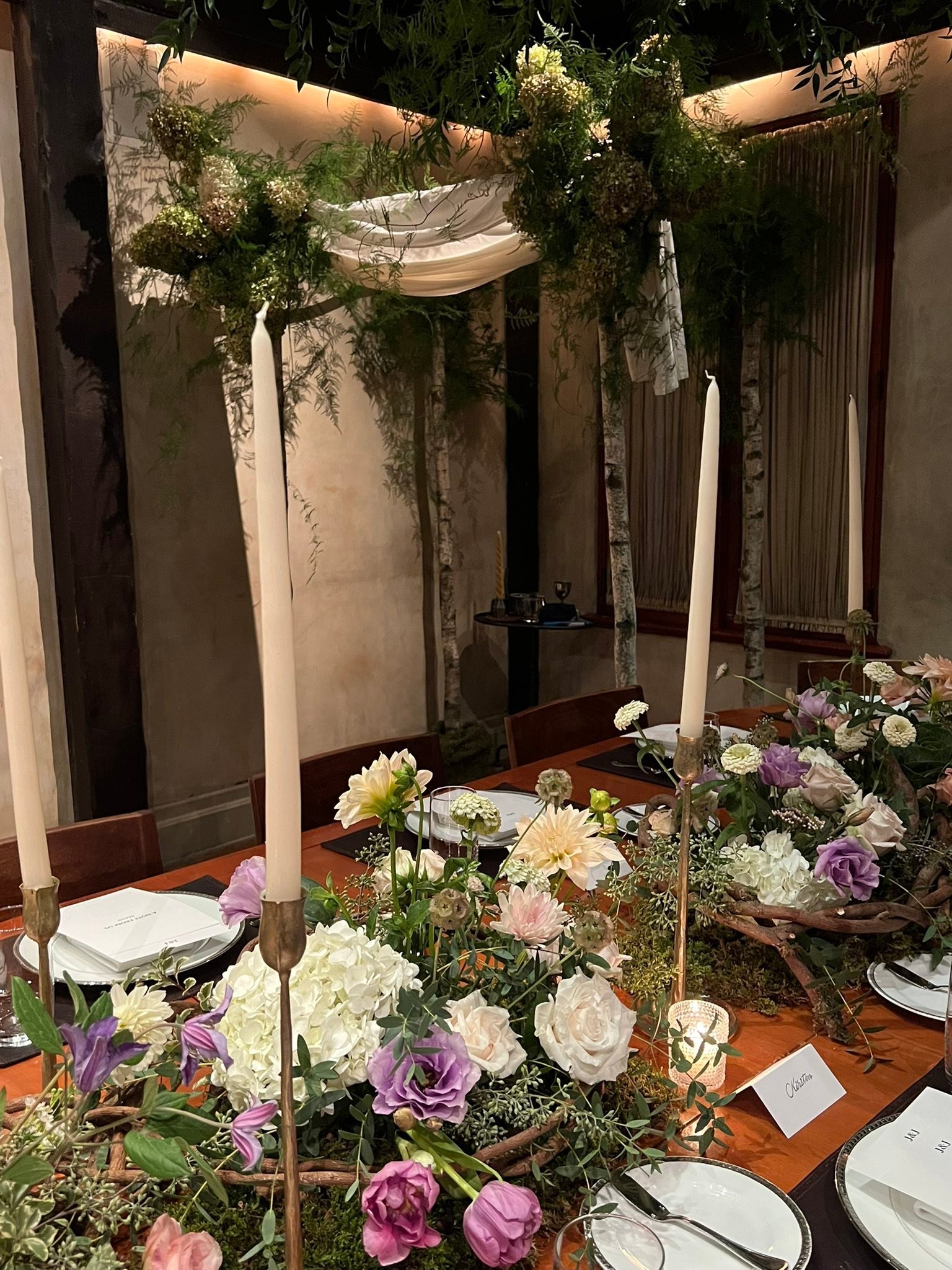 Chuppah in Manhattan 
Sukkah in Tel Aviv

Feeling blessed and sending blessings.