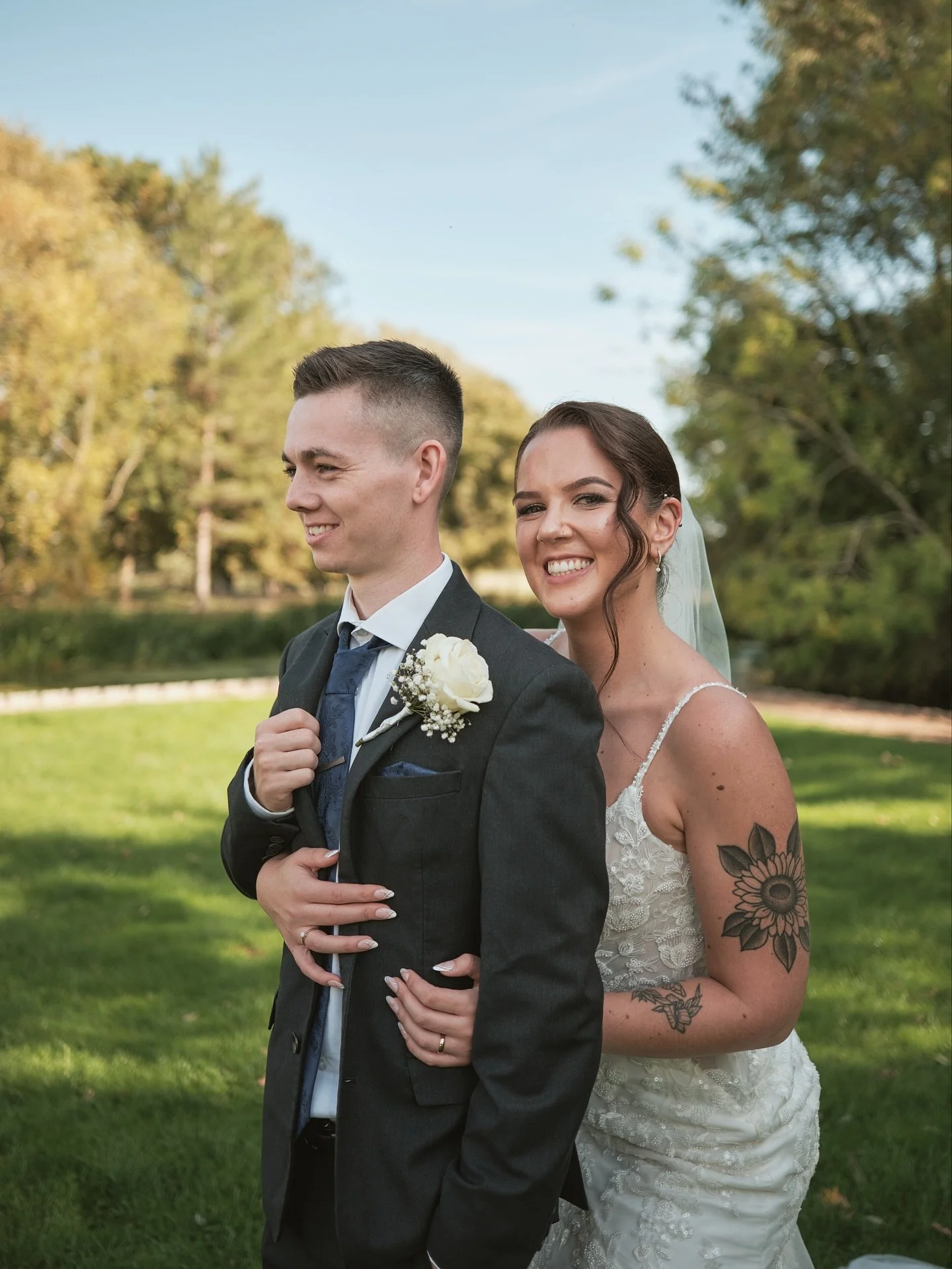 An unforgettable small wedding in Peterborough with the amazing K &amp; D 🌿 The sun was shining, we captured every moment of their relaxed, intimate celebration

#peterboroughweddingphotographer #peterboroughweddings #weddingphotographycambridgeshir