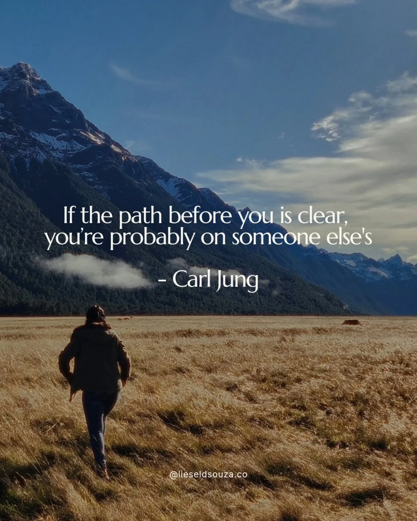 ✨️ Who's #path are you on?

We&rsquo;re often told there&rsquo;s a script to follow.
The timelines. The titles. The milestones.

So we chase it.

And sometimes we even get there&hellip;
only to feel empty inside.
Or maybe miss the mark, 
and feel lik