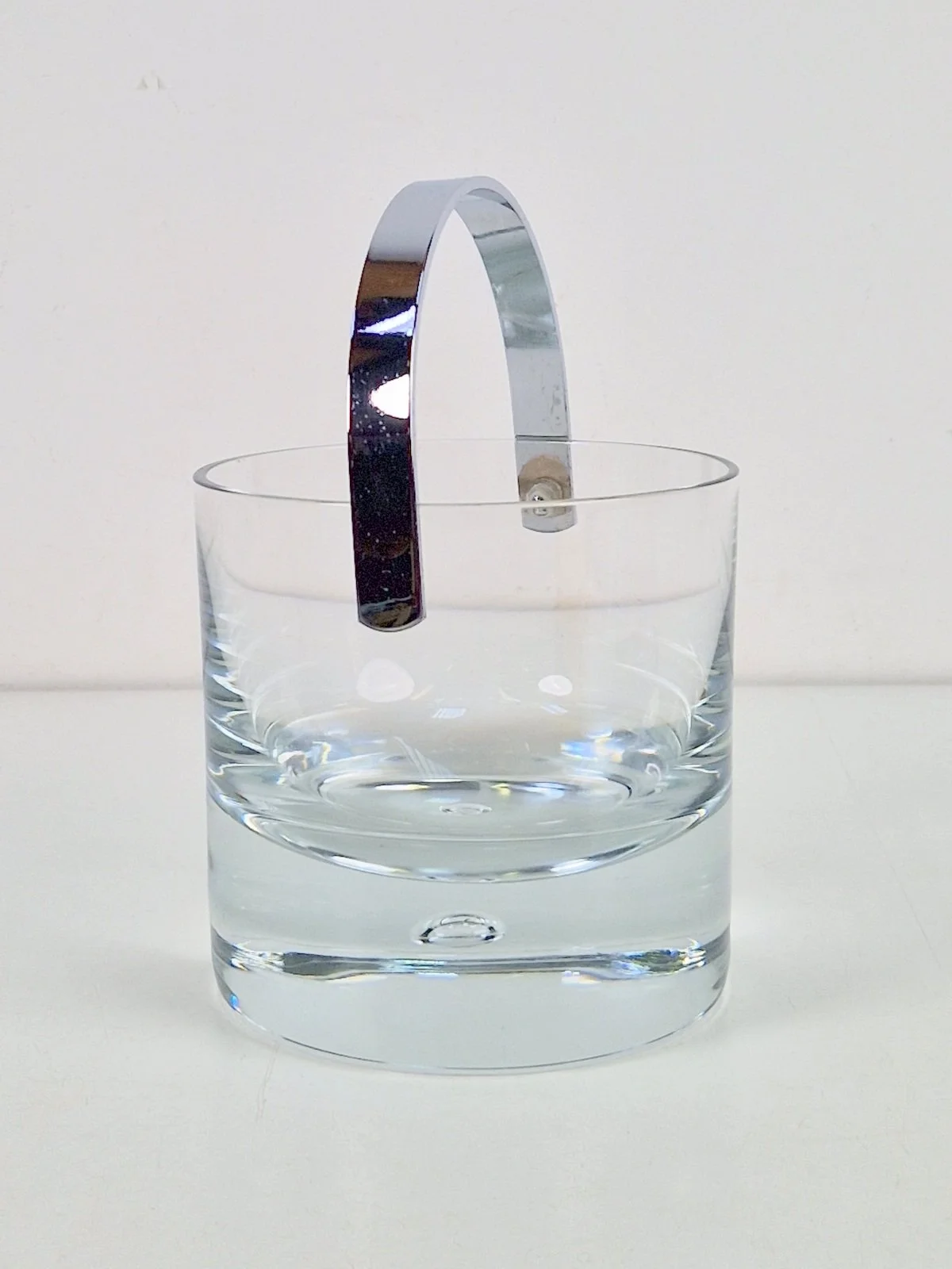 Pippi Ice Bucket in Glass by Vicke Lindstrand for Kosta Boda, Sweden, 1970s