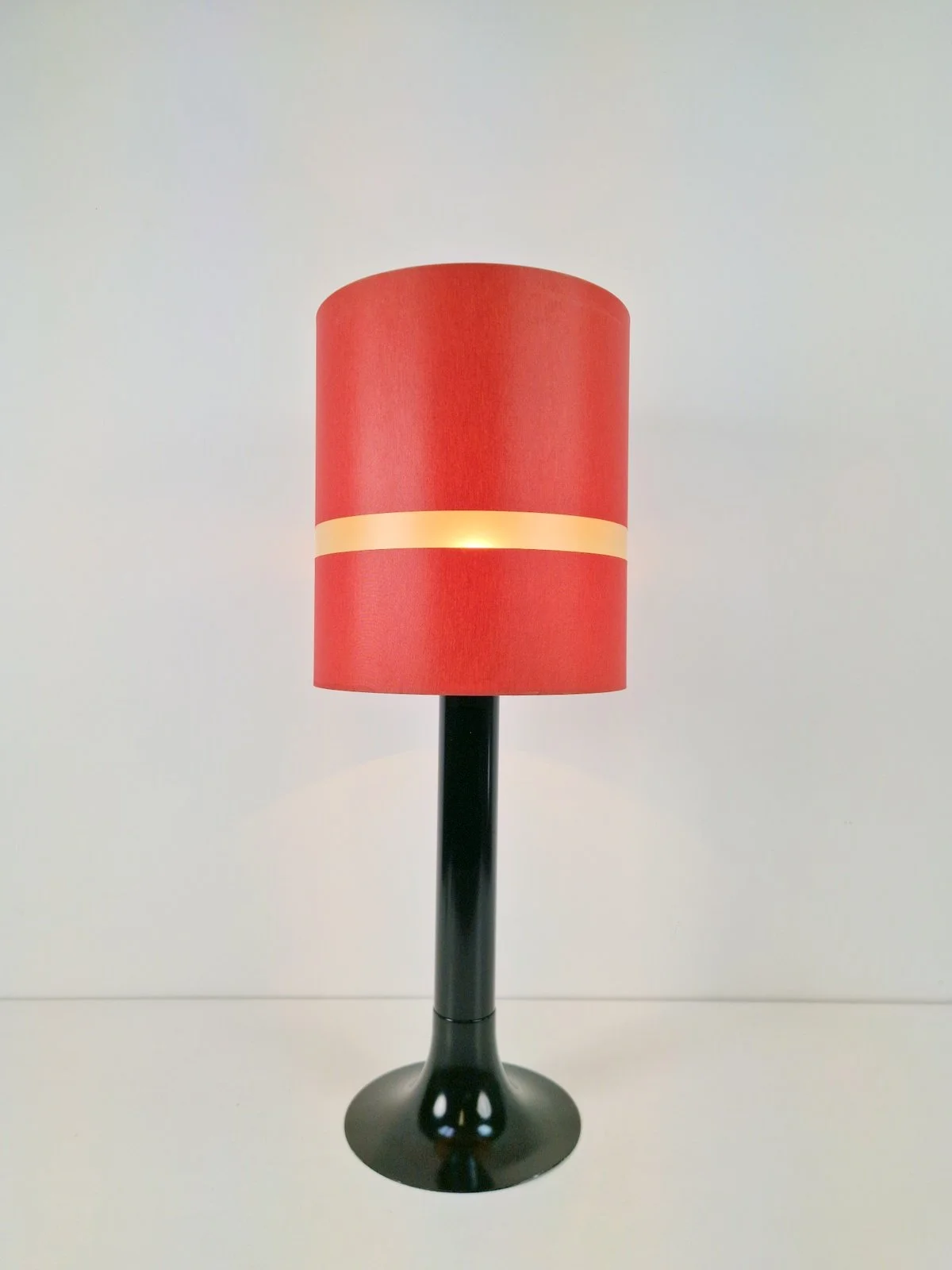 Mid-Century trumpet Metal Tulip Table Lamp, 1960s