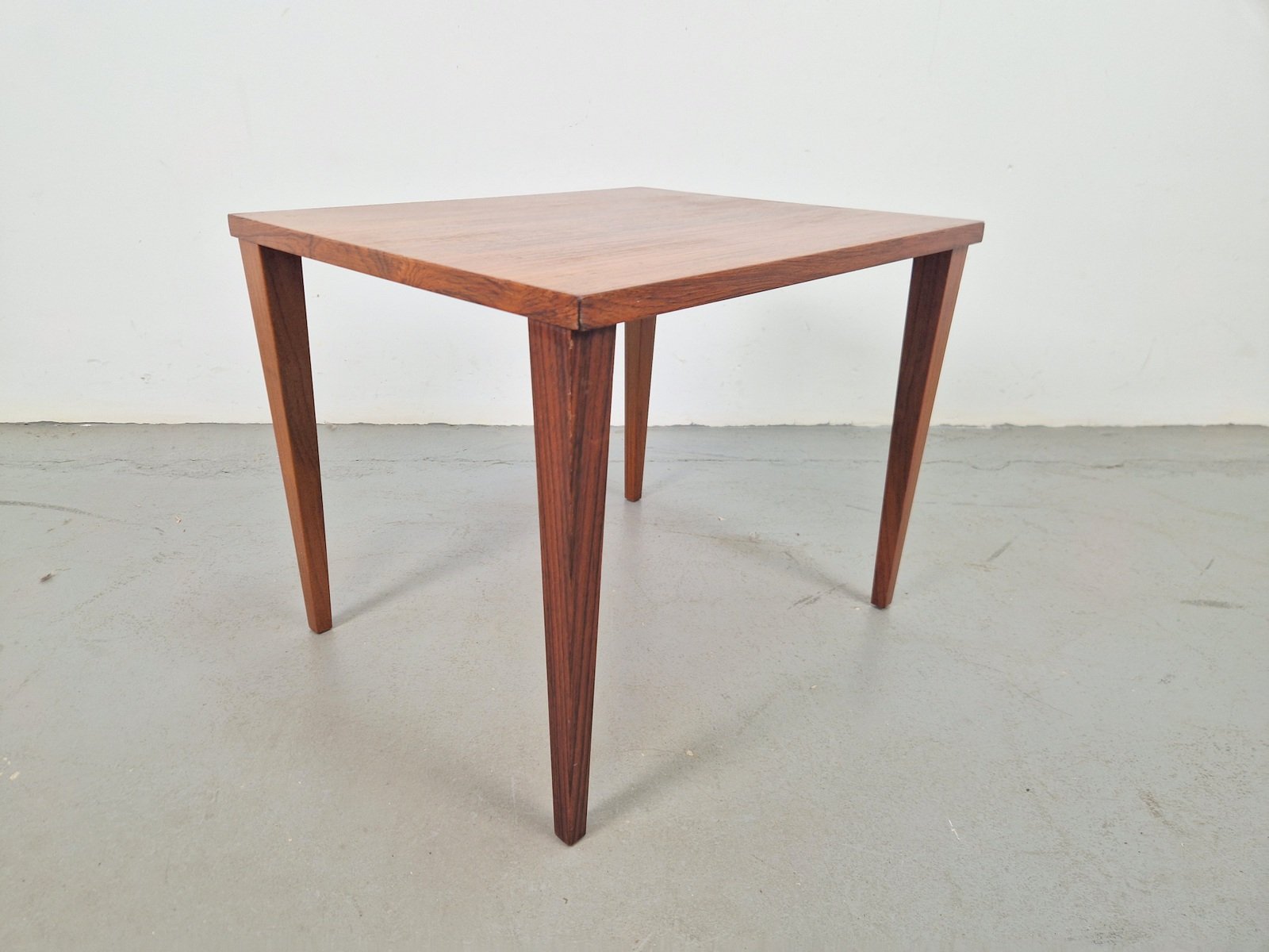 Teak Side Table from HM Møbel Heltborg Mobler, Denmark, 1960s