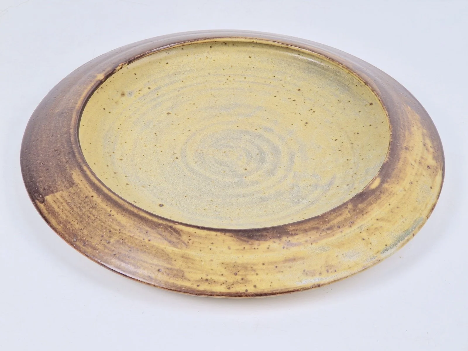 Mid century handmade Ceramic Fruit Bowl By A.K. ‘50