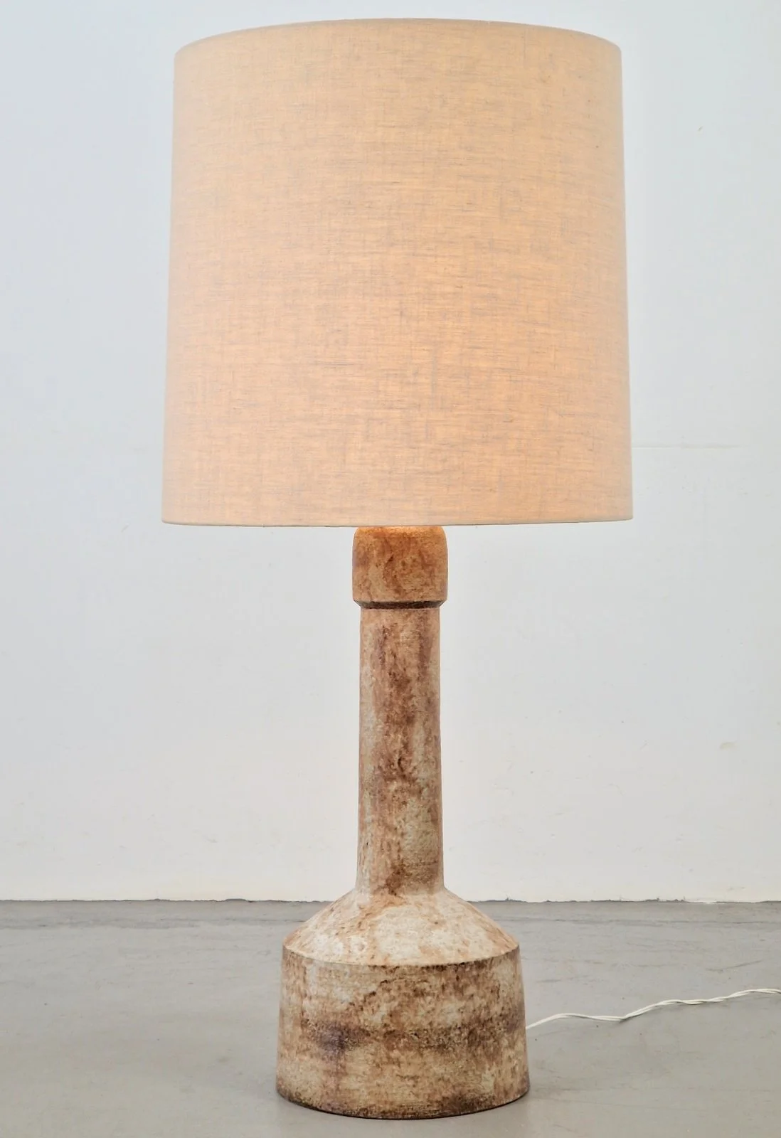 Mid-Century Modern Ceramic Floor or Table Lamp from Mobach, 1960s