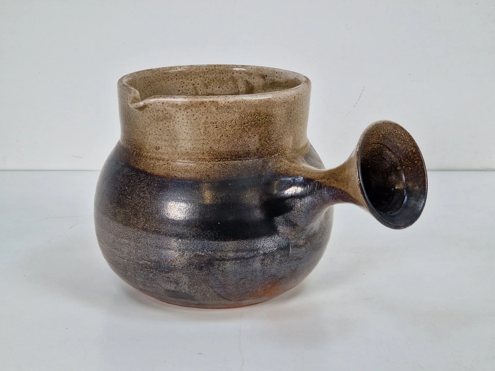 Glazed Sandstone Jug by Roland Zobel for Atelier Les Cycladen, ​​France, 1970s