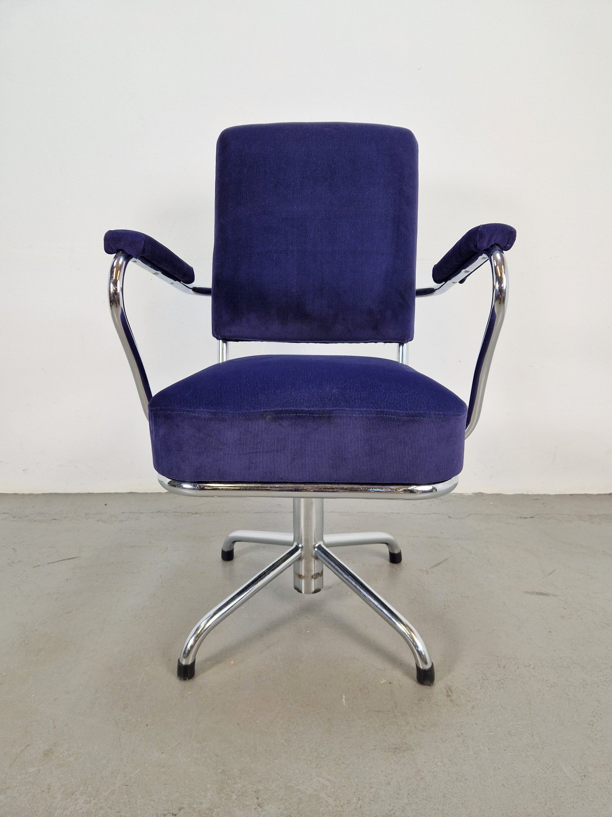 Swivel desk chair by Paul Schuitema for Fana Rotterdam, 1960s
