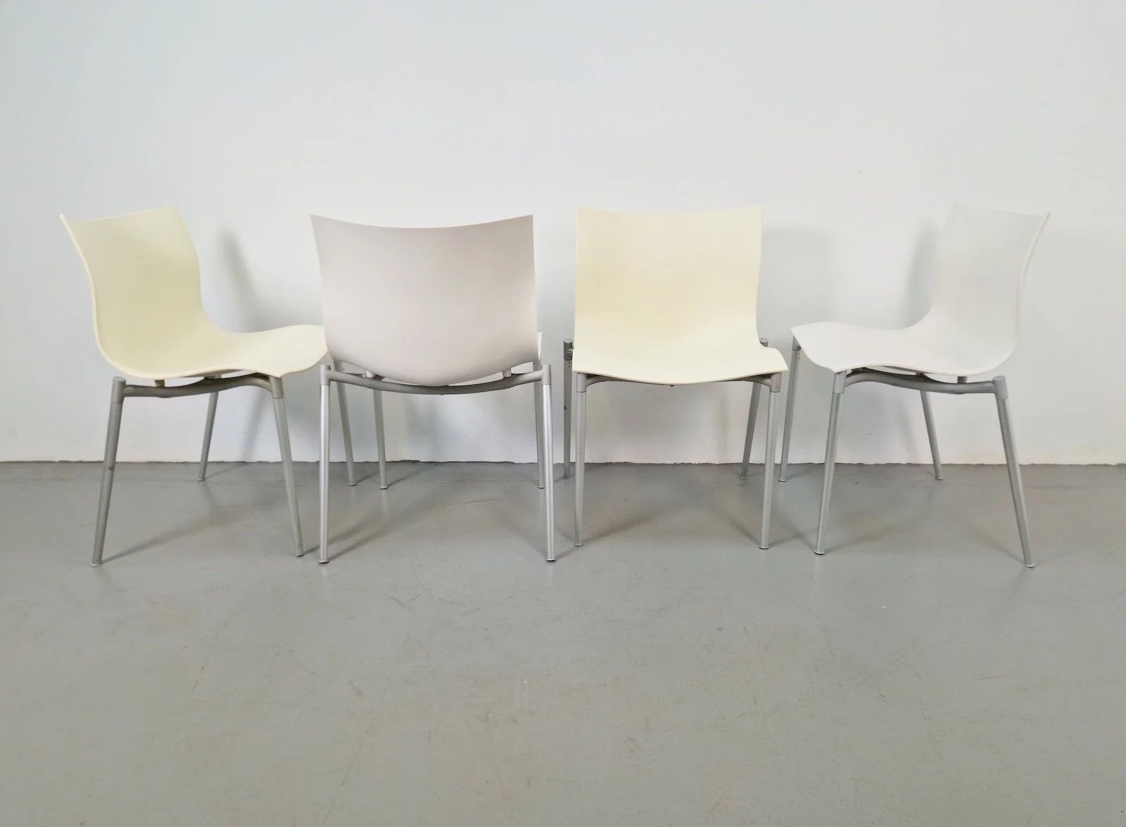 Cam El Eon Chairs by Philippe Starck for Dríade Aleph, Italy, Set of 4