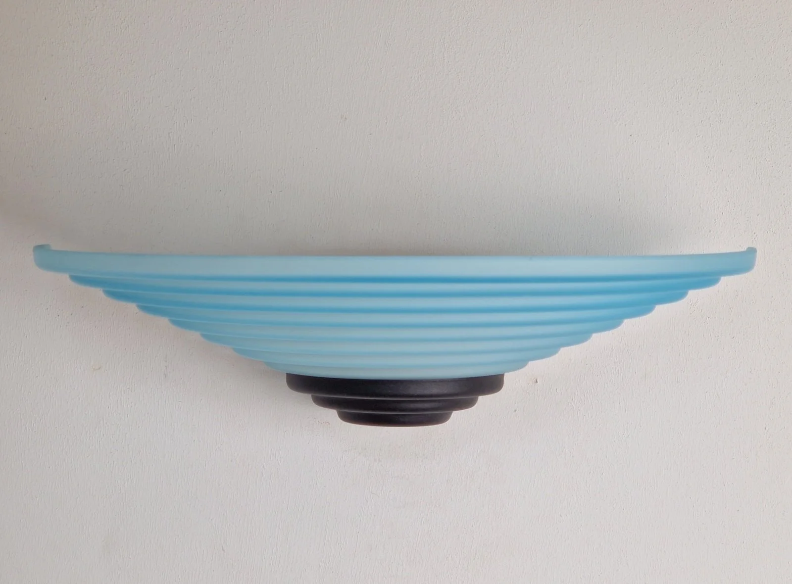Blue Murano glass Wall Lamp from AV Mazzega, 1980s