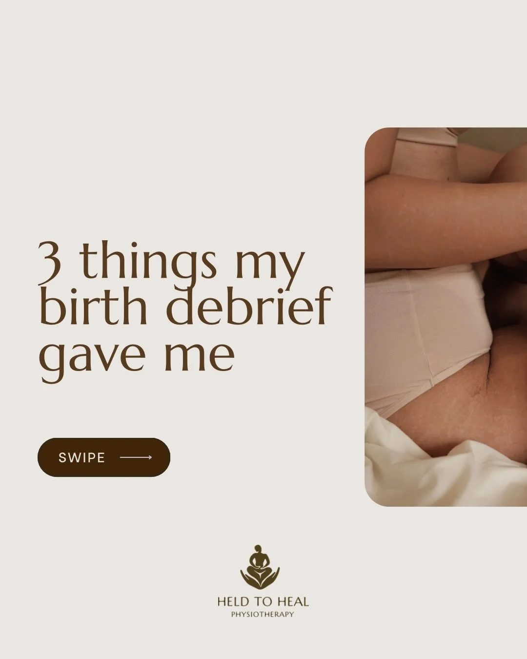 Not sure what you can get from a birth debrief? 

A birth debrief is deeply individual, so everyone&rsquo;s experience will be different. I wanted to share my own experience from being held by the beautiful @bridgetlynnwilson, a fellow Reconnected Bi