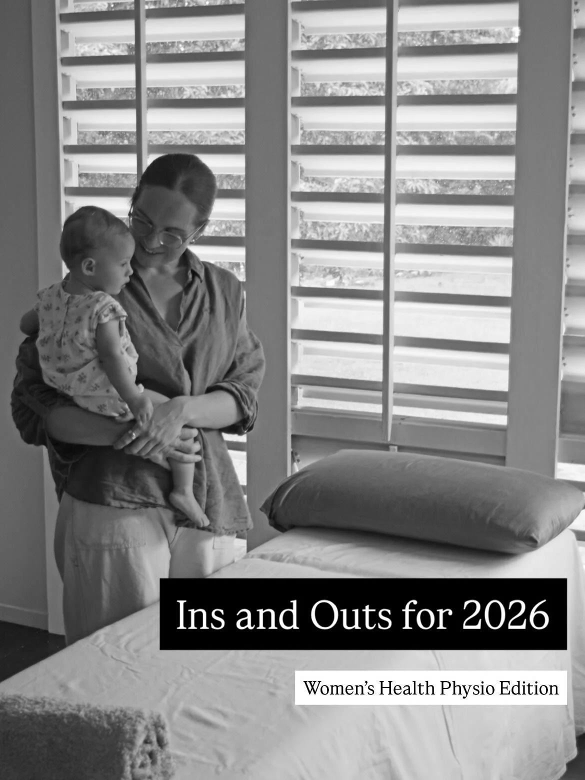 Whether you&rsquo;re planning a pregnancy, kicking your gym goals or simply wanting to thrive not survive in motherhood this year, I&rsquo;m here to support you. 

Don&rsquo;t keep putting your needs last in 2026. Book via link in bio 🩵