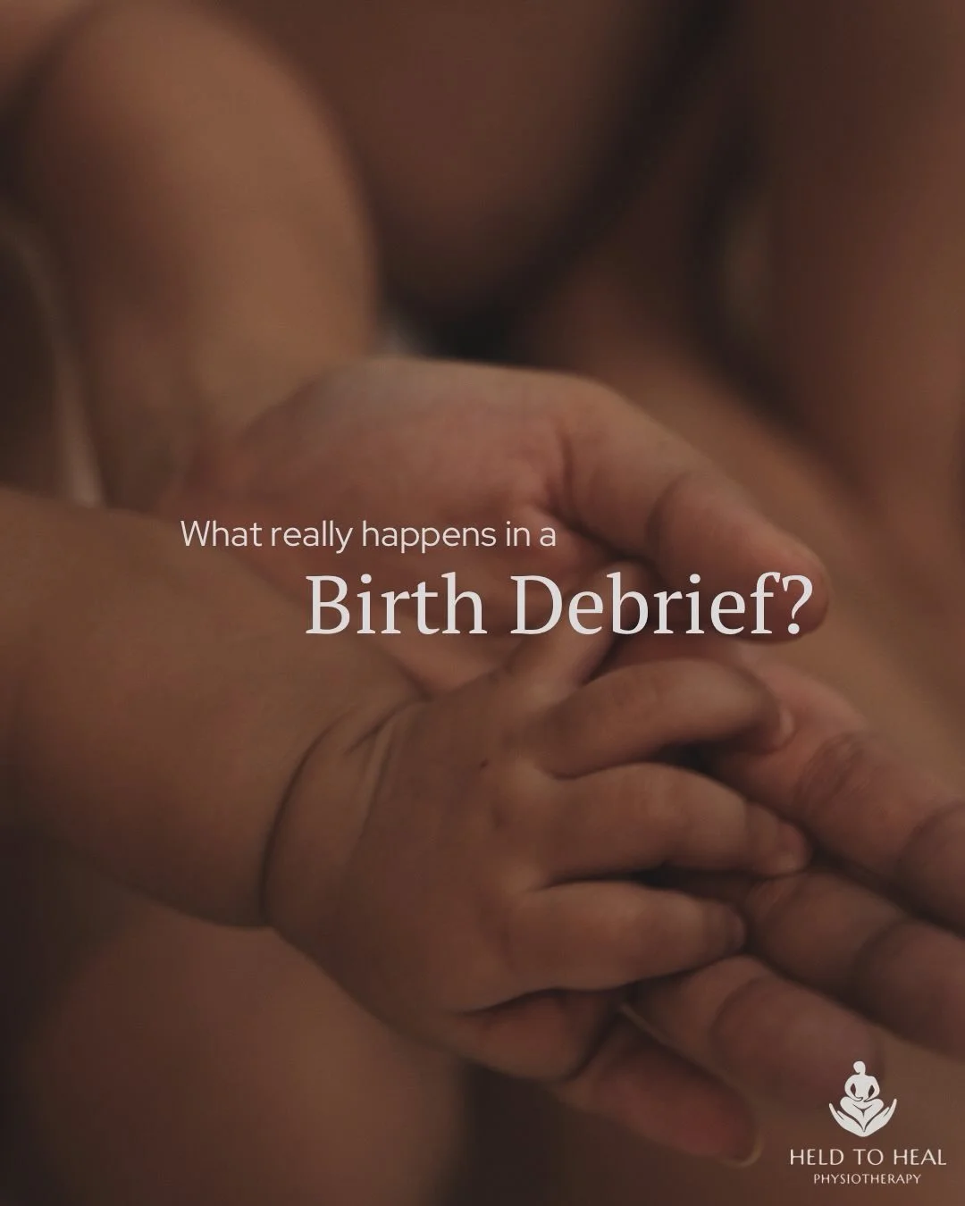 If parts of your birth experience are holding you back from moving forward, a birth debrief is for you. 

An opportunity to be fully heard to share your story and process you experience. 

Still feeling unsure if a birth debrief is your next step? Se