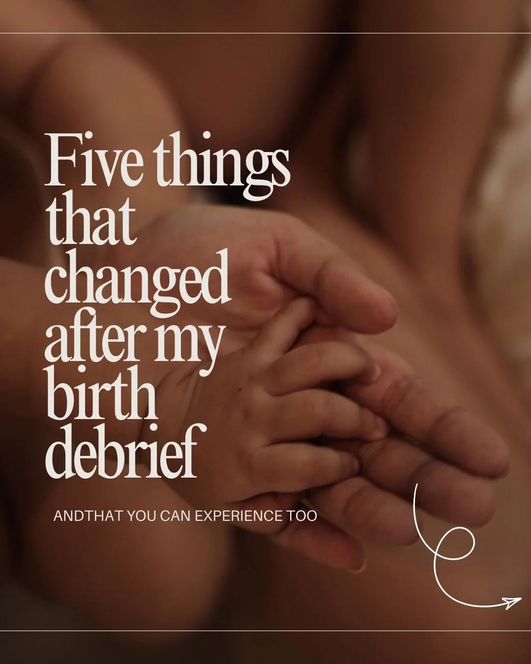 Do you worry you&rsquo;ll never feel better about your birth experience? 

Reconnected Birthing Debriefs are more than just speaking through the events of your birth. 

The somatic and systemic tools that I&rsquo;ve learned with @coreandfloorrestore 